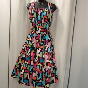 RARE Disney Parks Dress Shop Monsters, Inc Doors Dress Women's 2X  Disney bound